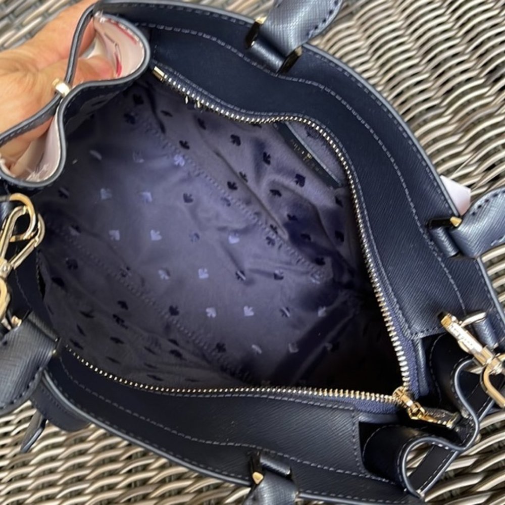 Kate Spade Staci Medium Satchel & Kate Spade Small Zip Around Bifold Wallet - Picture 7 of 16